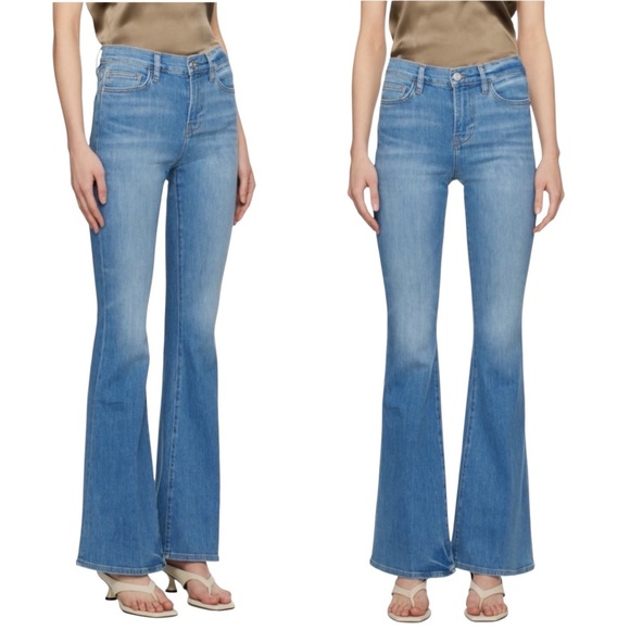 Frame Denim Denim - Frame Le High Flare in Sunnyspot